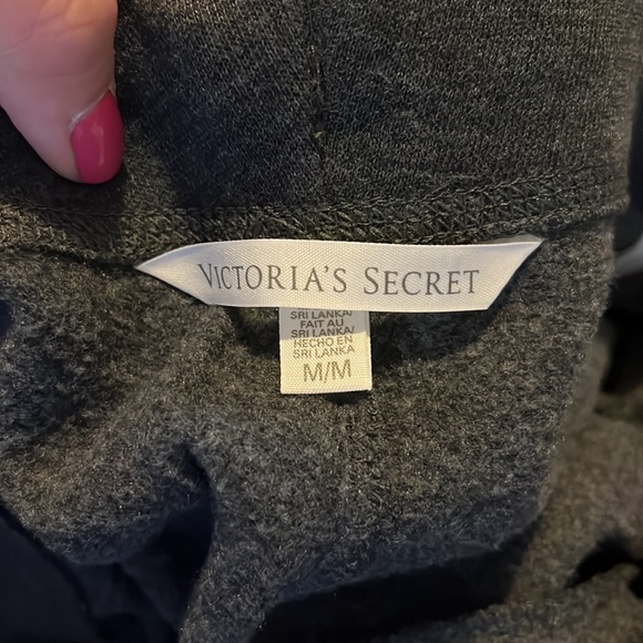 Victorias Secret Pink multicolor ANGEL gray sweatpants - Picture 3 of 4